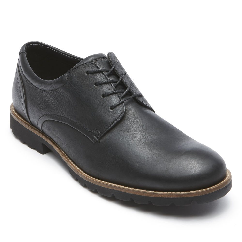 Rockport Singapore Mens Oxfords - Sharp & Ready Colben Black - JL0716254